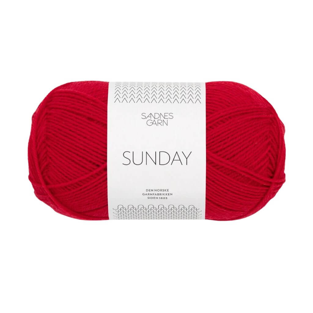 Sandnes Garn 4219 - red Sandnes Garn Sunday - 50g Lieblingsgarn