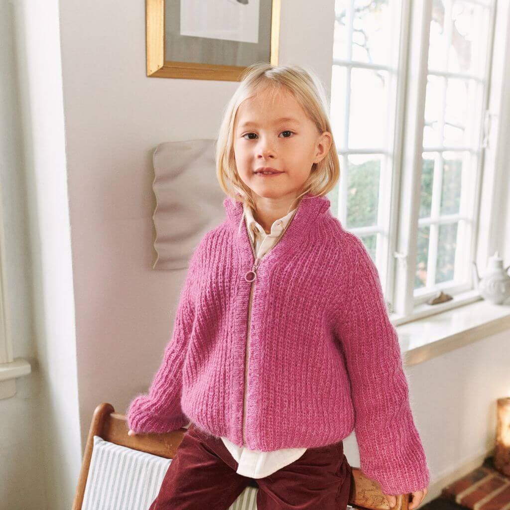 Sandnes Garn Pattern Tia Zipper Jacke Junior 3b Strickanleitung - Sandnes Garn (Heft) Lieblingsgarn