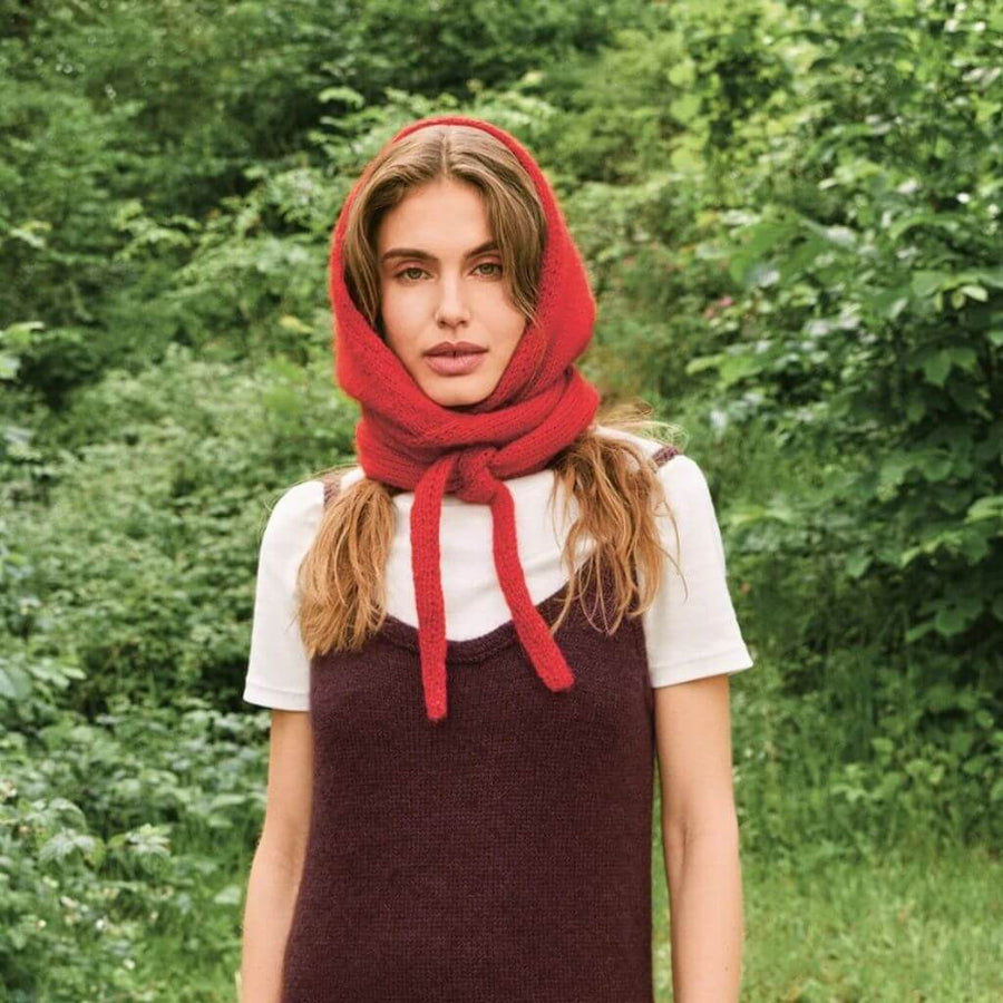Sandnes Garn Tie The Hood Schal Strickanleitung - Sandnes Garn (Heft) Lieblingsgarn
