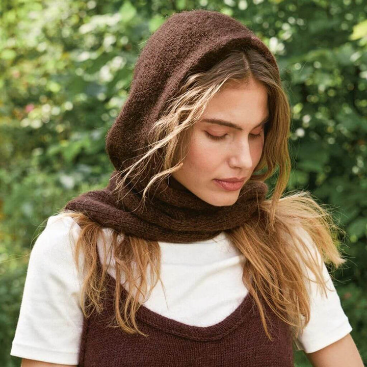 Sandnes Garn Tie The Hood Schal Strickanleitung - Sandnes Garn (Heft) Lieblingsgarn