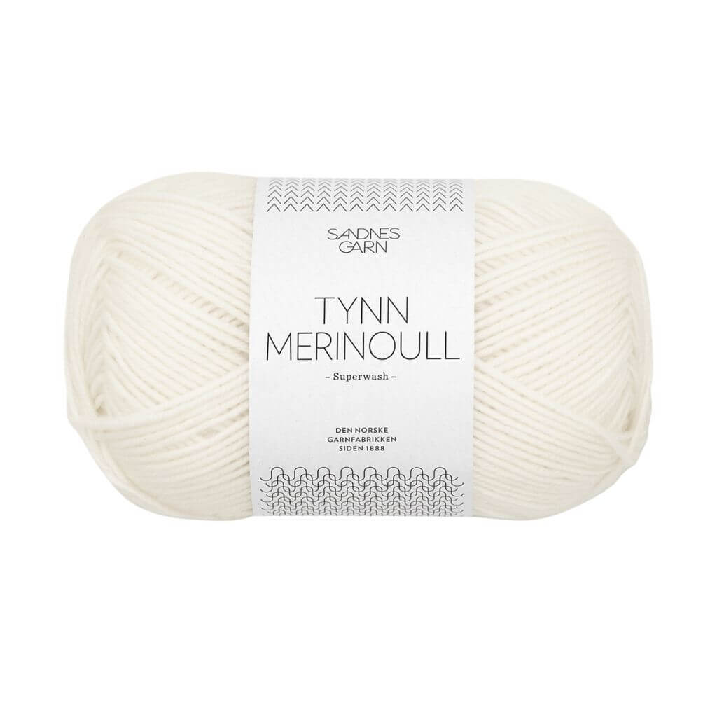 Sandnes Garn 1002 - Natur Sandnes Tynn Merinoull - 50g Lieblingsgarn