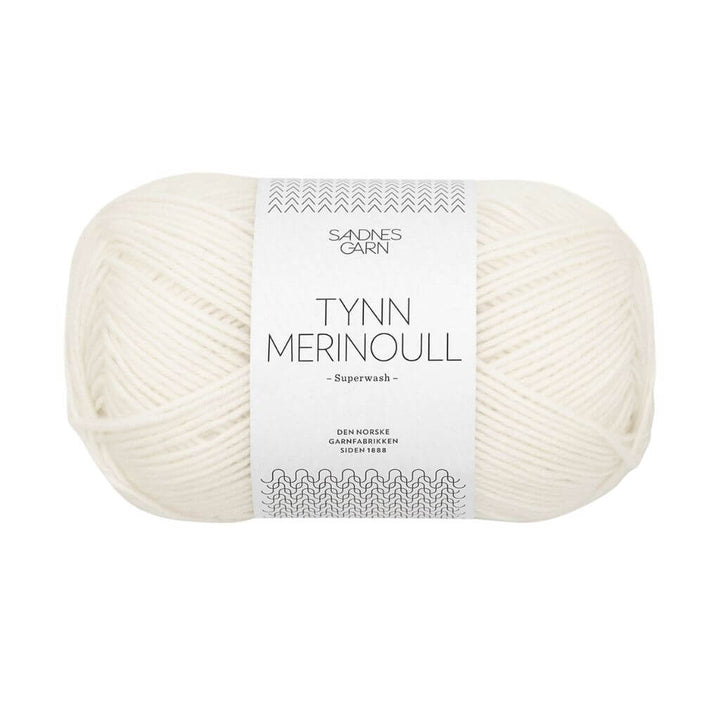 Sandnes Garn 1002 - Natur Sandnes Tynn Merinoull - 50g Lieblingsgarn