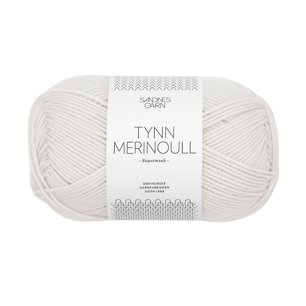 Sandnes Garn 1015 - Kitt Sandnes Tynn Merinoull - 50g Lieblingsgarn