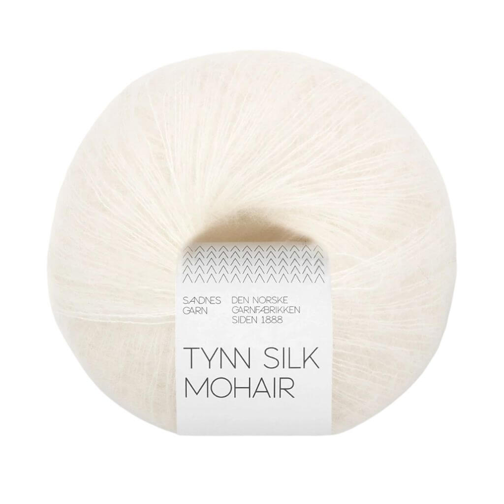 Sandnes Garn 1001 - white Sandnes Garn Tynn Silk Mohair Lieblingsgarn