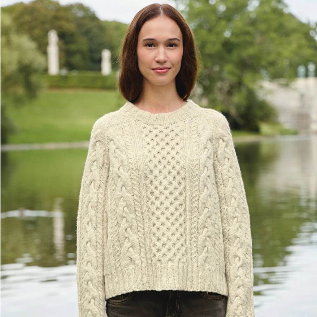 Sandnes Garn Wilbur Cable Sweater Strickanleitung - Sandnes Garn (Heft) Lieblingsgarn