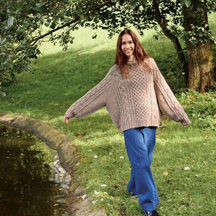 Sandnes Garn Wilbur Cable Sweater Strickanleitung - Sandnes Garn (Heft) Lieblingsgarn