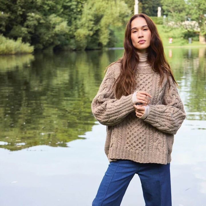 Sandnes Garn Wilbur Cable Sweater Strickanleitung - Sandnes Garn (Heft) Lieblingsgarn