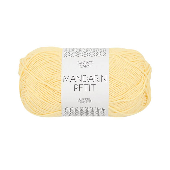 Sandnes Garn 2102 - Gul Sandnes Garn Mandarin Petit 50g Lieblingsgarn
