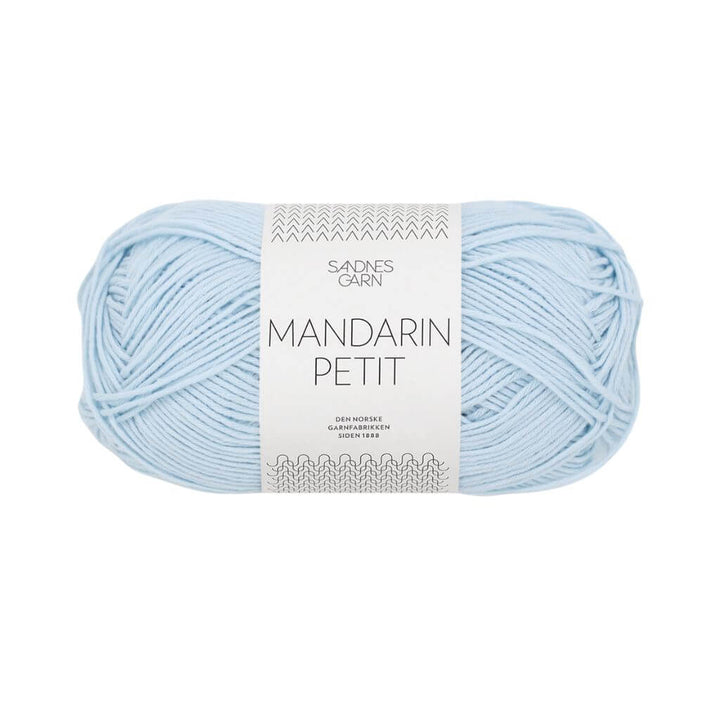 Sandnes Garn 5930 - Lys Blå Sandnes Garn Mandarin Petit 50g Lieblingsgarn