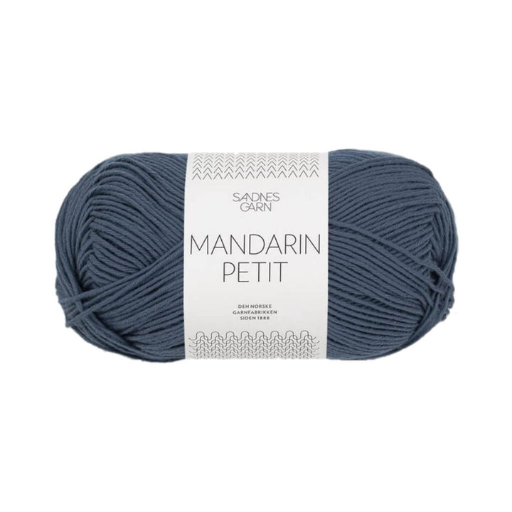 Sandnes Garn 6061 - Mørk Gråblå Sandnes Garn Mandarin Petit 50g Lieblingsgarn