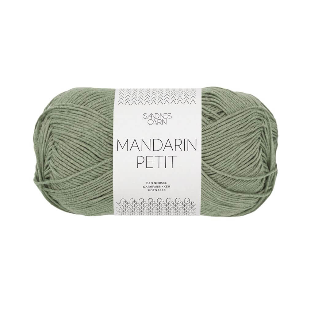 Sandnes Garn 9041 - Støvet Lys Grønn Sandnes Garn Mandarin Petit 50g Lieblingsgarn