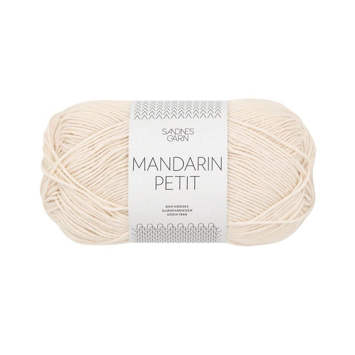 Sandnes Garn 1012 - Natur Sandnes Garn Mandarin Petit 50g Lieblingsgarn