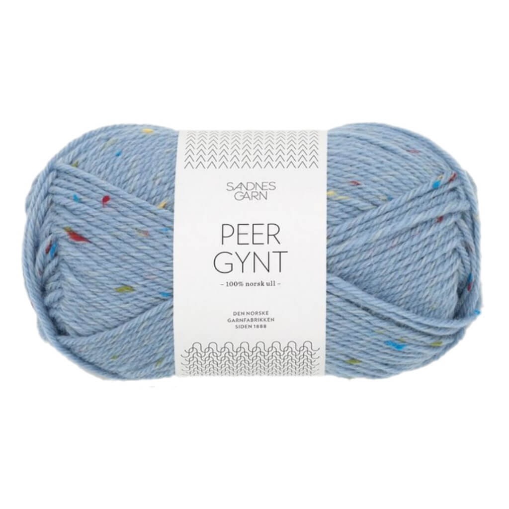 Sandnes Garn 6035 - Blaue Hortenzie Tutti Frutti Tweed Sandnes Garn Peer Gynt 50 g Lieblingsgarn