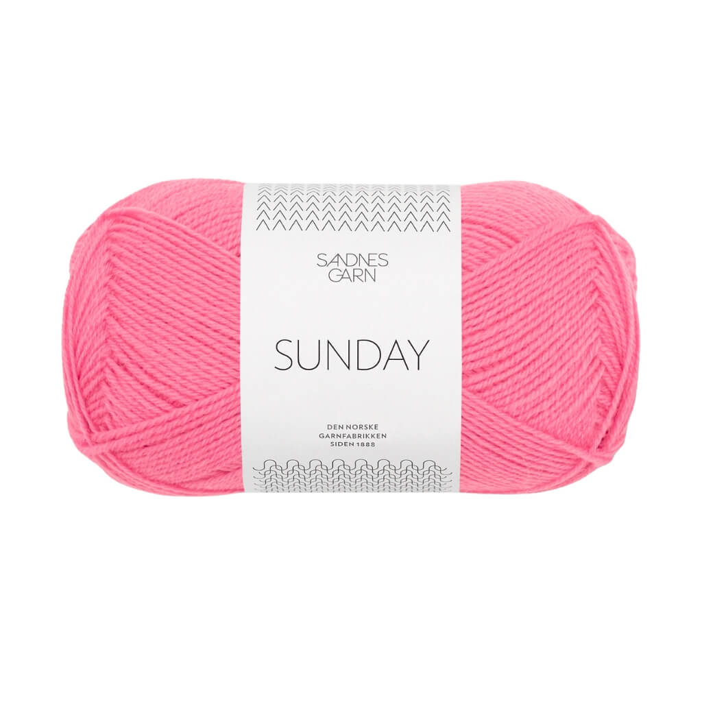 Sandnes Garn 4315 - bubblegum pink Sandnes Garn Sunday - 50g Lieblingsgarn