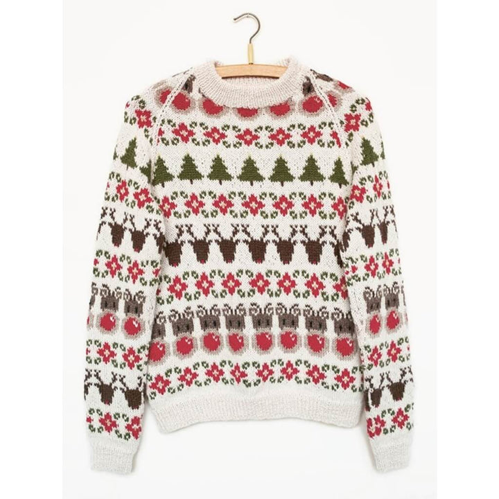 Sandnes Garn Pattern Weihnachtspullover mit Ornamenten Strickanleitung - Sandnes Garn (PDF) Lieblingsgarn