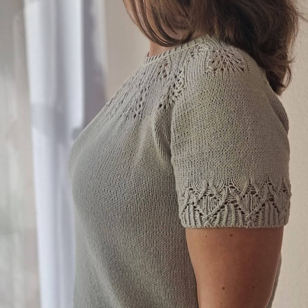 Miene Knits Saris Tee Strickanleitung - Miene Knits (PDF) Lieblingsgarn
