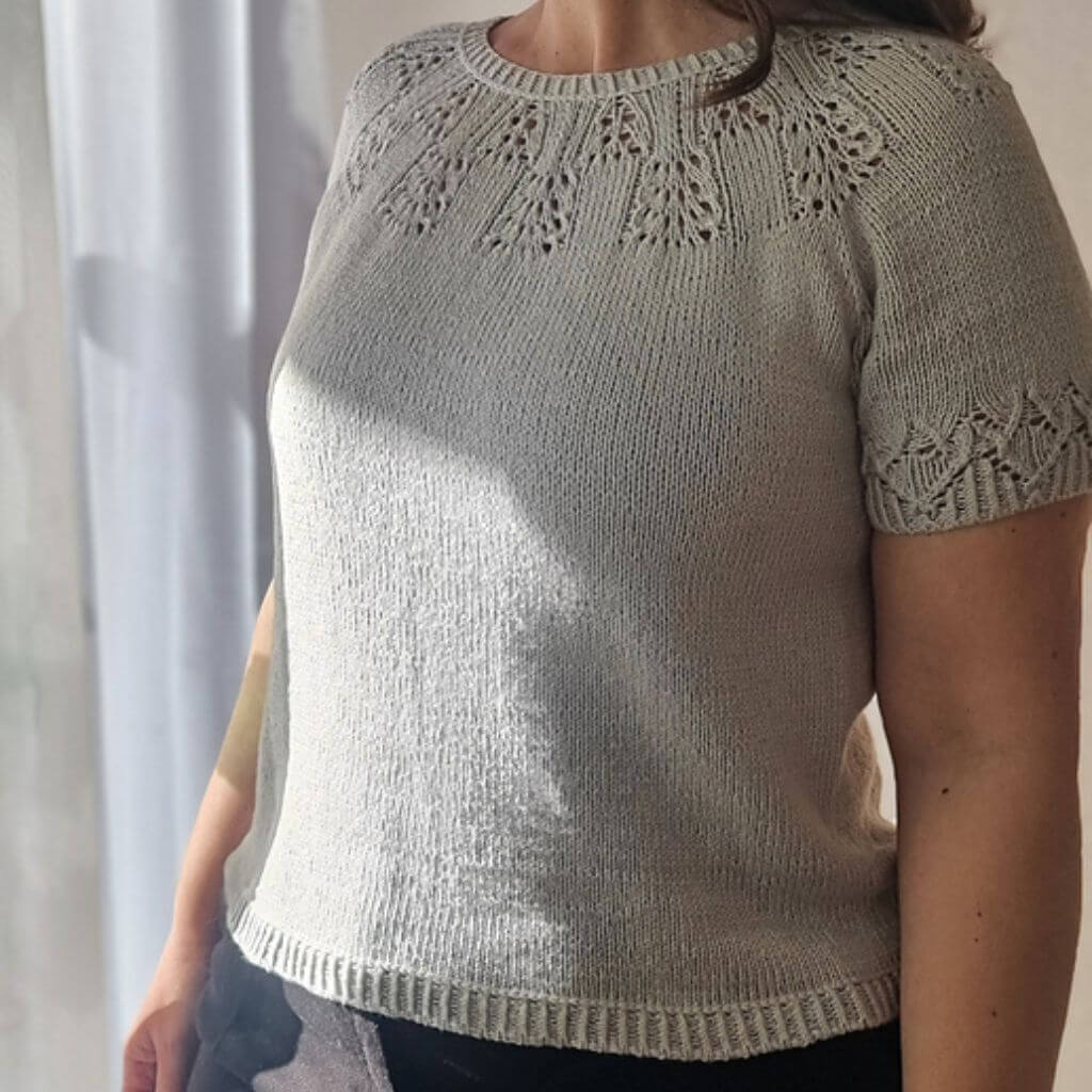 Miene Knits Saris Tee Strickanleitung - Miene Knits (PDF) Lieblingsgarn