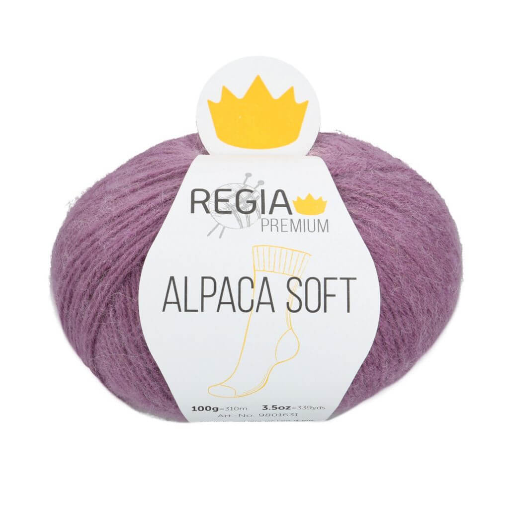 Schachenmayr 36 - Mauve Schachenmayr Regia Premium Alpaca Soft Lieblingsgarn