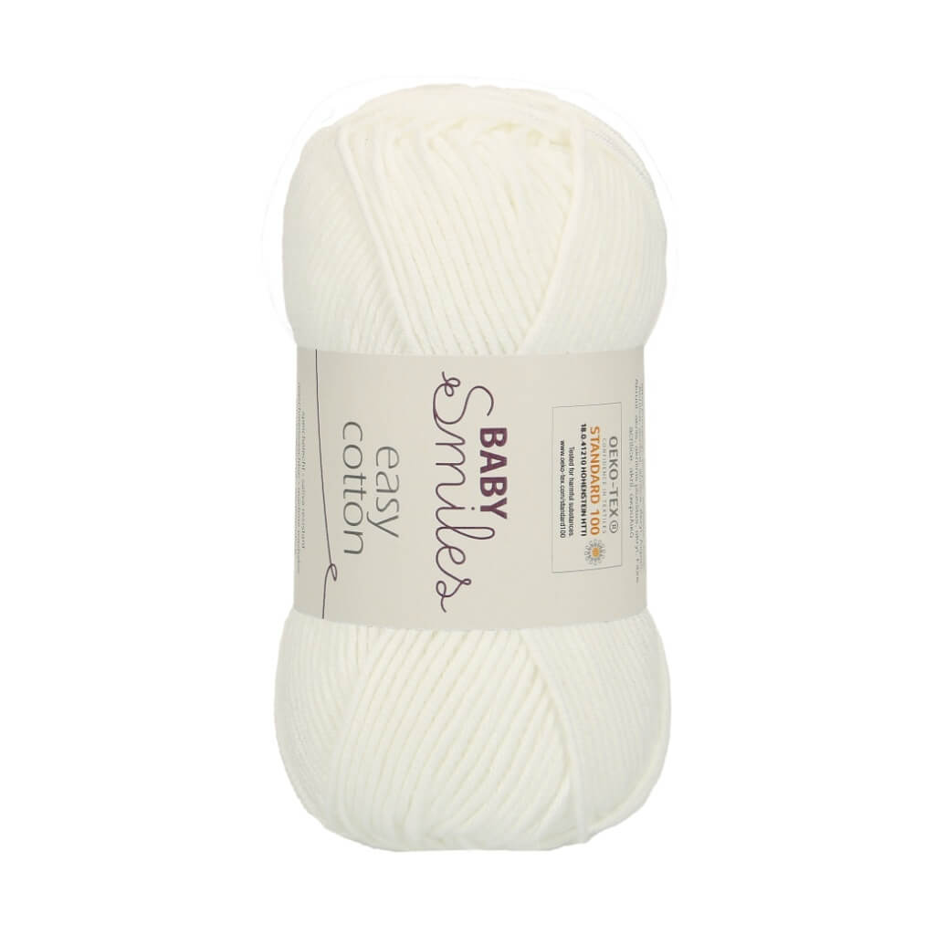 Schachenmayr 1001 - Weiß Schachenmayr Baby Smiles Easy Cotton 50g - Babywolle Lieblingsgarn