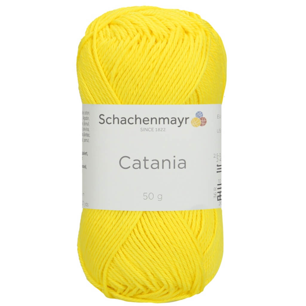 Schachenmayr Catania Originals - Baumwollgarn 442 - neon yellow Lieblingsgarn