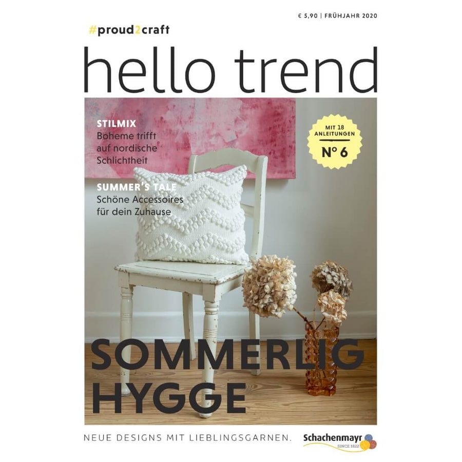 MEZ GMBH Zeitschriften Hello Trend No. 6 - Sommerlig Hygge Lieblingsgarn