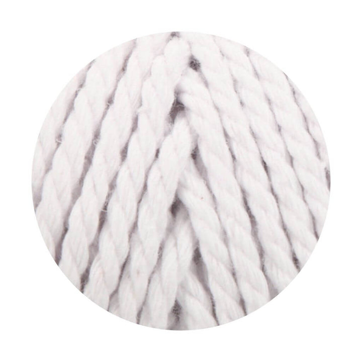 Schachenmayr 0001 - White Schachenmayr Macramé 3 mm Lieblingsgarn