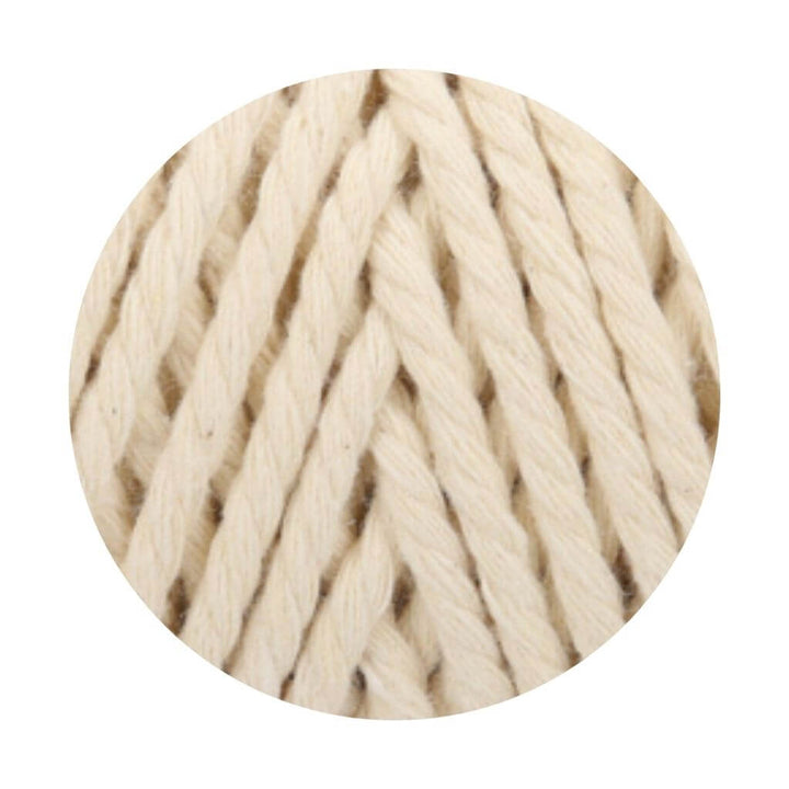 Schachenmayr 0002 - Cream Schachenmayr Macramé 3 mm Lieblingsgarn