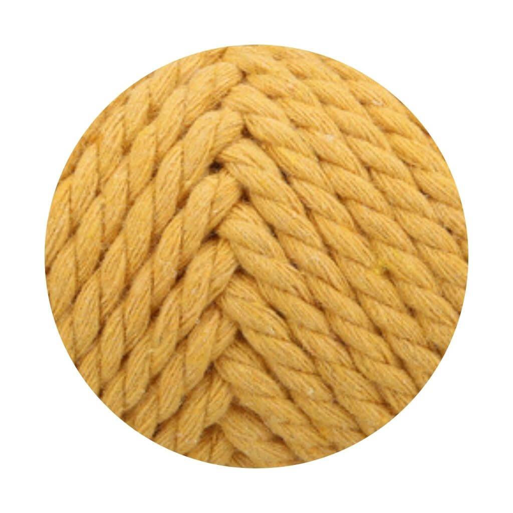 Schachenmayr 0022 - Mustard Schachenmayr Macramé 5 mm Lieblingsgarn