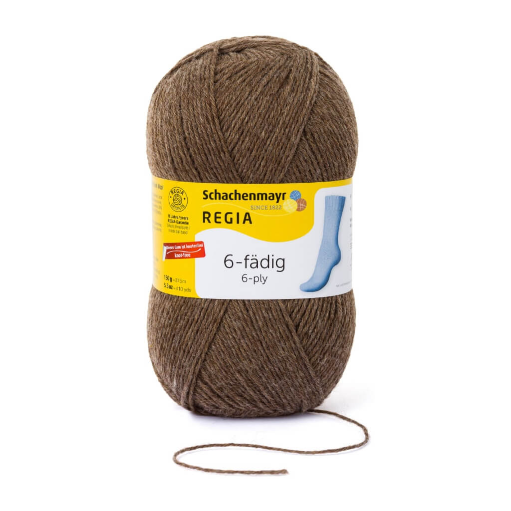 Schachenmayr 2140 - Borke Meliert Schachenmayr Regia 6-Fädig 150g Lieblingsgarn