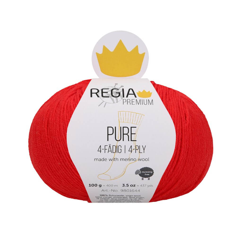 Schachenmayr 30 - Lipstick Schachenmyar Regia Pure 4-fädig Lieblingsgarn