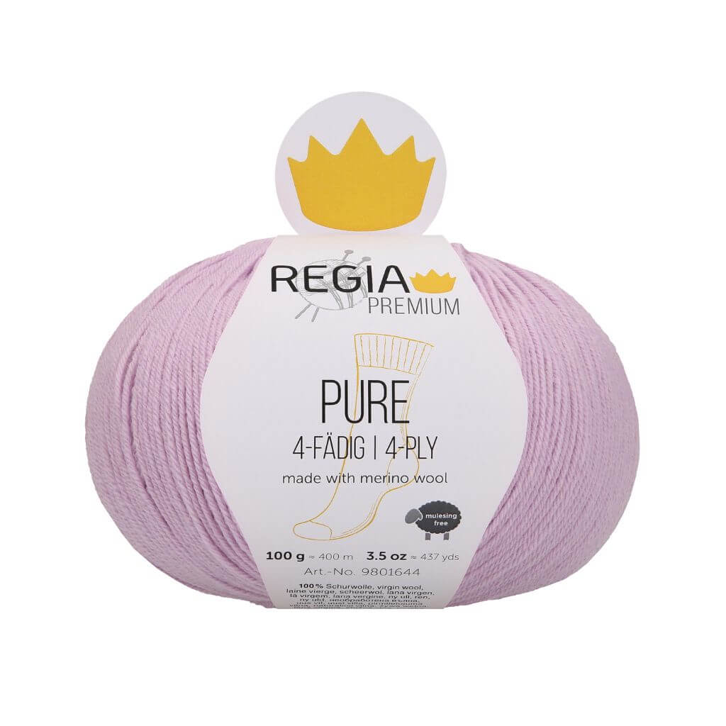 Schachenmayr 45 - Lilac Schachenmyar Regia Pure 4-fädig Lieblingsgarn