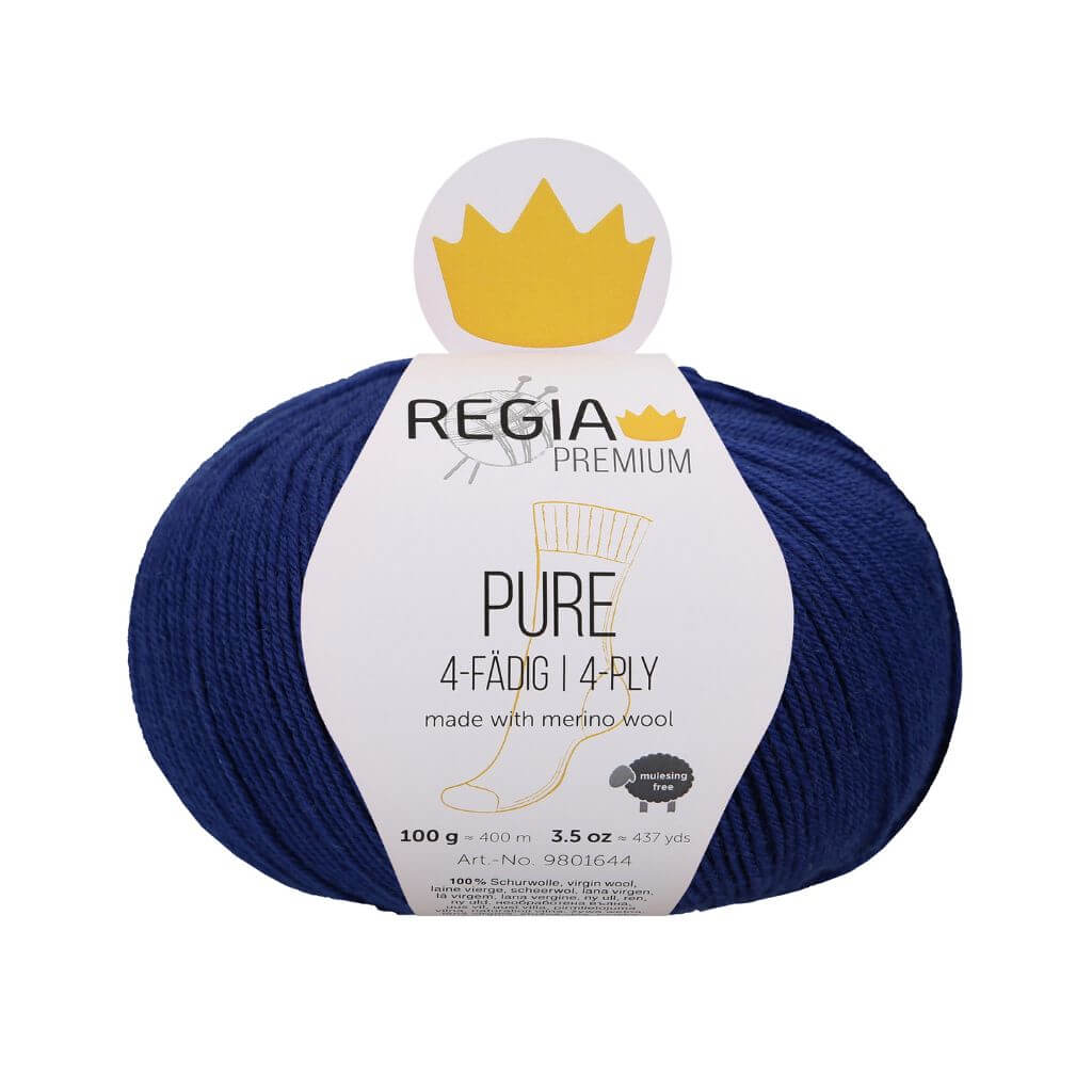 Schachenmayr 50 - Navy Schachenmyar Regia Pure 4-fädig Lieblingsgarn
