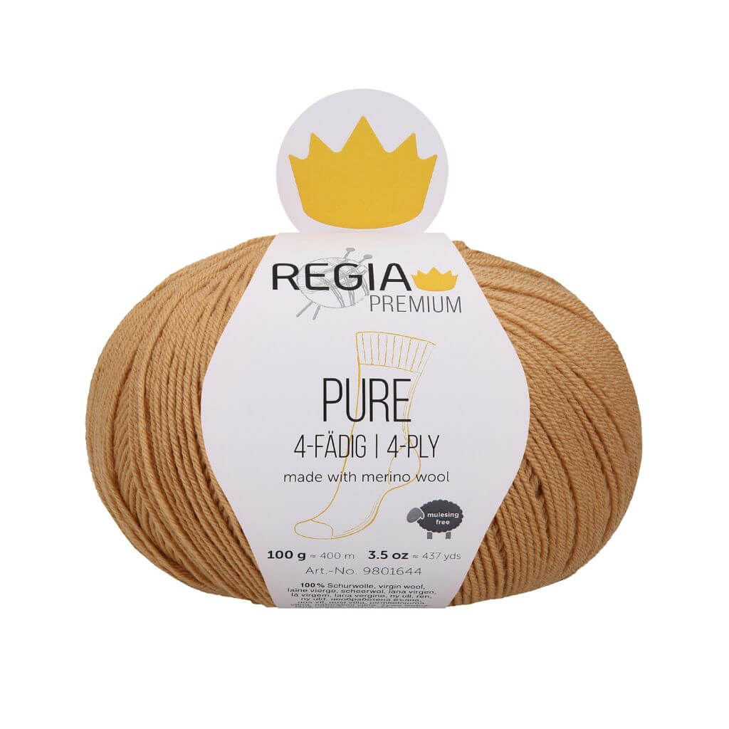Schachenmayr 5 - Camel Schachenmyar Regia Pure 4-fädig Lieblingsgarn