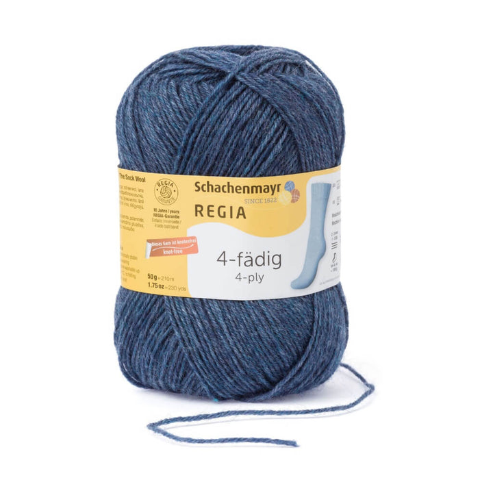 Schachenmayr 2137 - Jeans Meliert Schachenmayr Regia Uni 4-Fädig 50 Gramm Lieblingsgarn