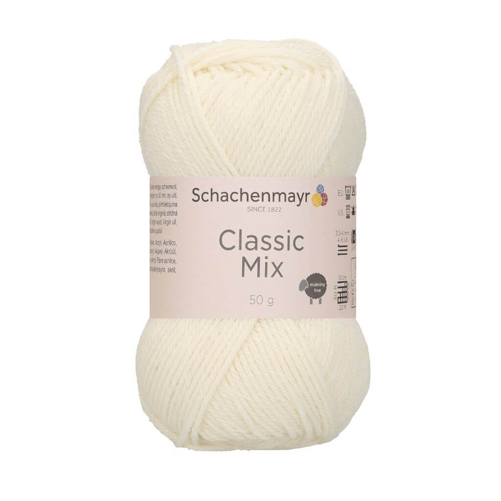 Schachenmayr 2 - Cream Schachenmayr Classic Mix 50g Lieblingsgarn