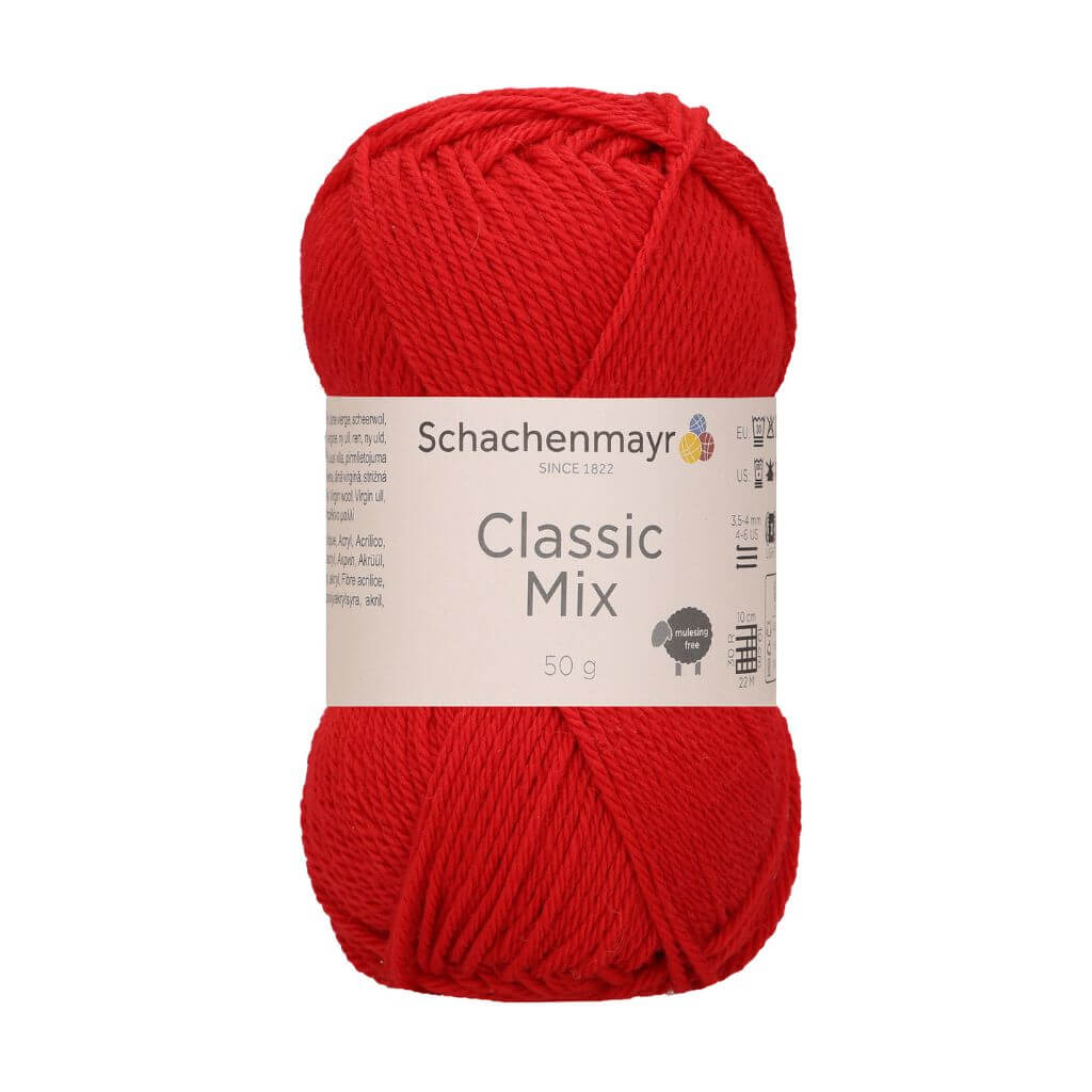 Schachenmayr 30 - Lipstick Schachenmayr Classic Mix 50g Lieblingsgarn