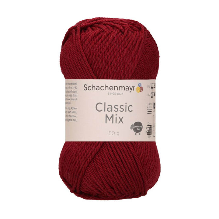 Schachenmayr 33 - Burgundy Schachenmayr Classic Mix 50g Lieblingsgarn