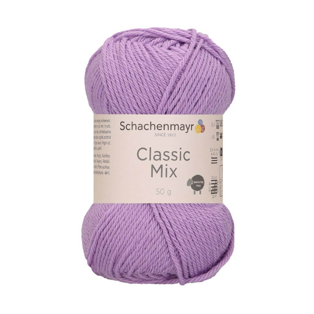 Schachenmayr 45 - Lilac Schachenmayr Classic Mix 50g Lieblingsgarn