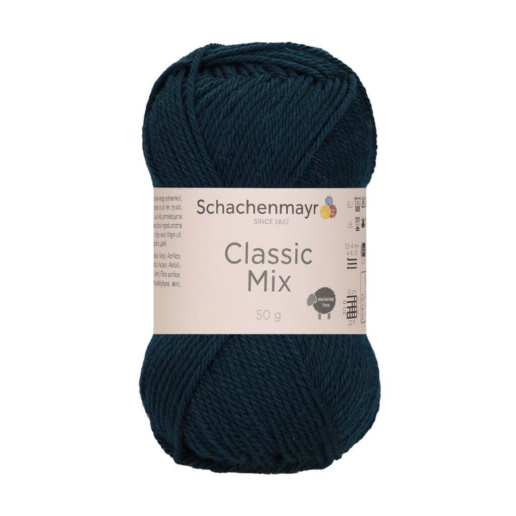 Schachenmayr 65 - Teal Schachenmayr Classic Mix 50g Lieblingsgarn