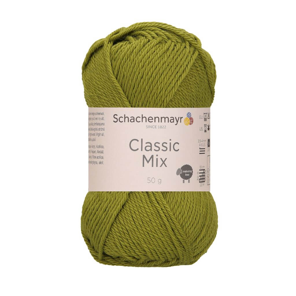 Schachenmayr 73 - Avocado Schachenmayr Classic Mix 50g Lieblingsgarn