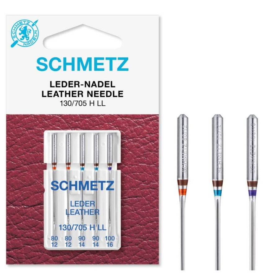 Schmetz Sortiert 80-100 Schmetz Nähnadel Leder 130/705 H LL Lieblingsgarn