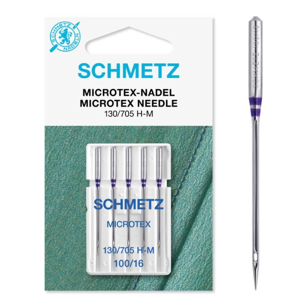 Schmetz 100 Schmetz 130/705 H-M Microtex Nähmaschinennadeln Lieblingsgarn