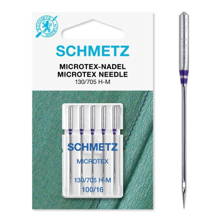 Schmetz 100 Schmetz 130/705 H-M Microtex Nähmaschinennadeln Lieblingsgarn