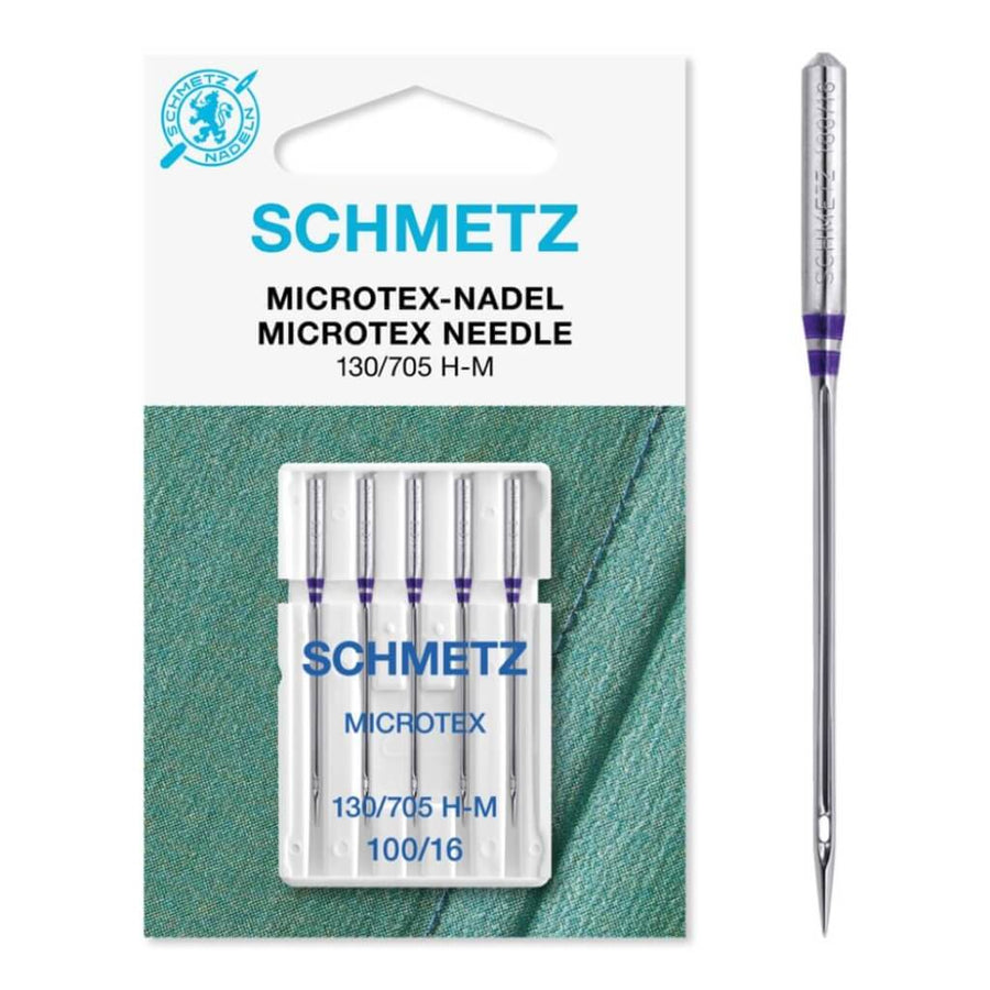 Schmetz 100 Schmetz 130/705 H-M Microtex Nähnadeln Lieblingsgarn