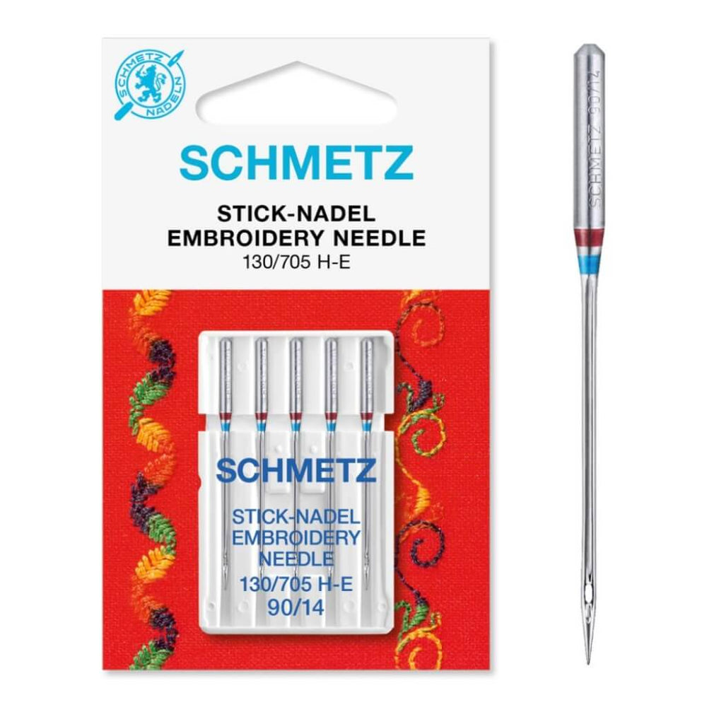 Schmetz 90 Schmetz 130/705 H-E Sticknadel Lieblingsgarn