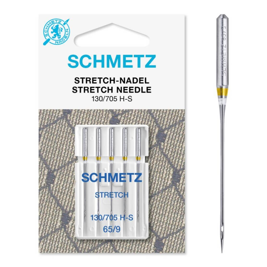 Schmetz 65/09 Schmetz Nähmaschinennadeln Stretch 130/705 H-S Lieblingsgarn