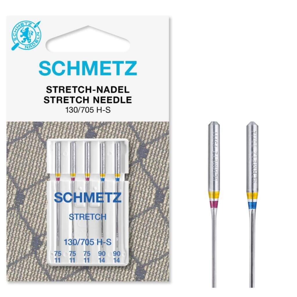 Schmetz 75-90 Schmetz Nähmaschinennadeln Stretch 130/705 H-S Lieblingsgarn