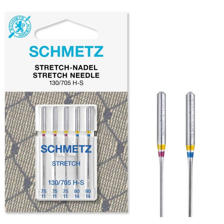 Schmetz 75-90 Schmetz Nähmaschinennadeln Stretch 130/705 H-S Lieblingsgarn