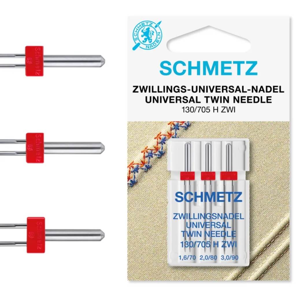 Schmetz Schmetz Universal Zwillingsnadel 130/705 H-ZWI Lieblingsgarn