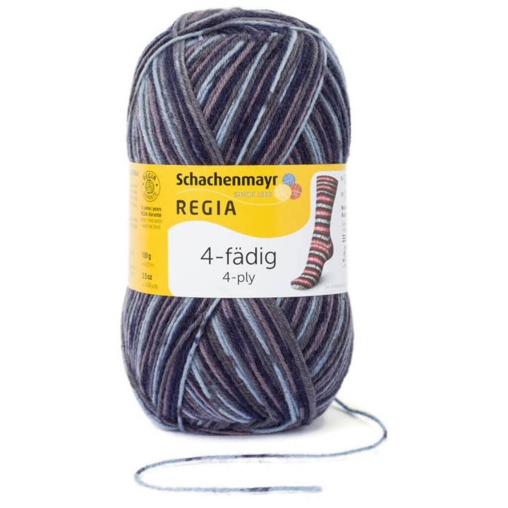 Schachenmayr 7709 - Schneestern Schachenmayr Regia 4-Fädig Color 100g Lieblingsgarn